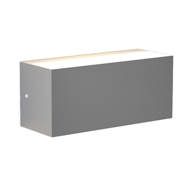 it-Lighting Martin LED 12W 3CCT Outdoor Up-Down Wall Lamp Grey D:22cmx9cm (80200730)