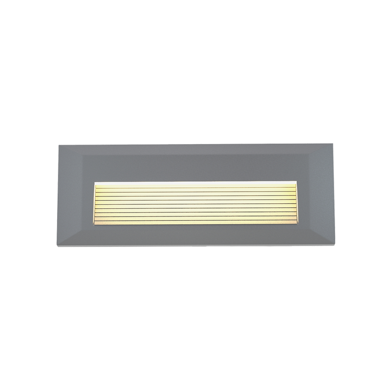 it-Lighting Mono LED 3W 3CCT Outdoor Wall Lamp Grey D:22cmx2.8cm (80201730)