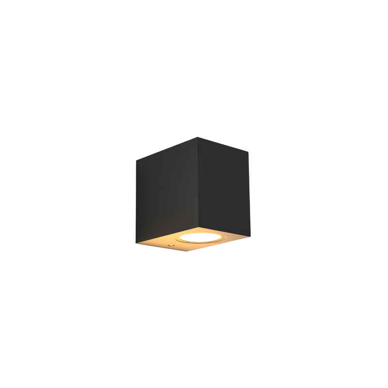 it-Lighting Norman 1xGU10 Outdoor Up or Down Wall Lamp Anthracite D:8cmx7cm (80200444)