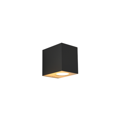 it-Lighting Norman 1xGU10 Outdoor Up or Down Wall Lamp Anthracite D:8cmx7cm (80200444)