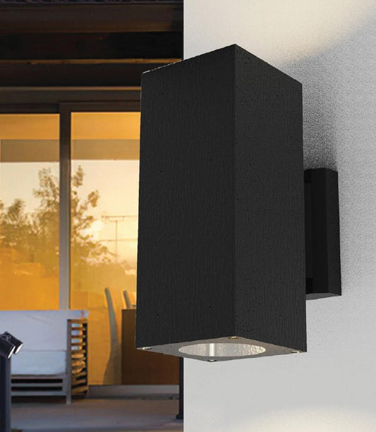 it-Lighting Palmyra E27 Outdoor Wall Lamp with Up and Down light Anthracite (80203944)
