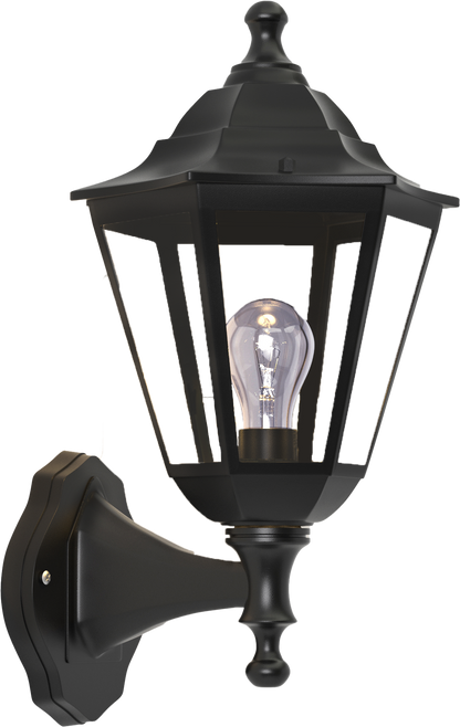 it-Lighting Redfish 1xE27 Outdoor Wall Lamp Black D:36cmx23.5cm (80202614)