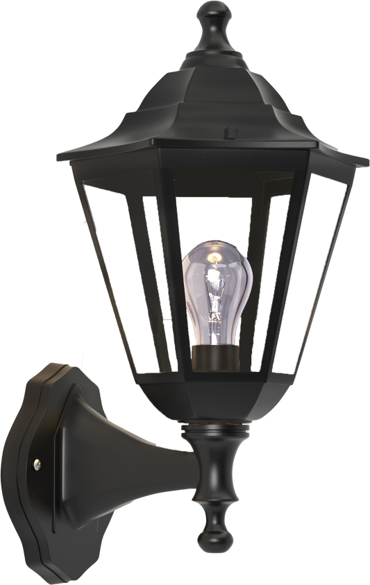 it-Lighting Redfish 1xE27 Outdoor Wall Lamp Black D:36cmx23.5cm (80202614)