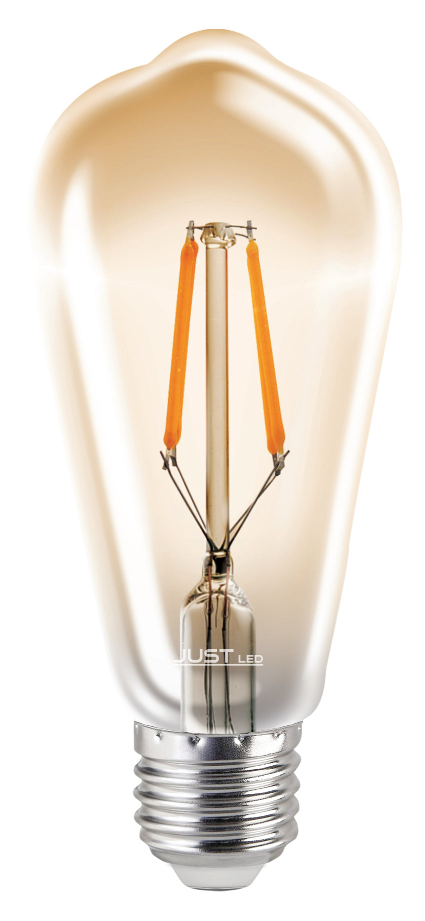 JUST LED JUSTLed-LED Filament Ε27 ST64 10W 3000K Θερμό AMBER DIM (B276410301)