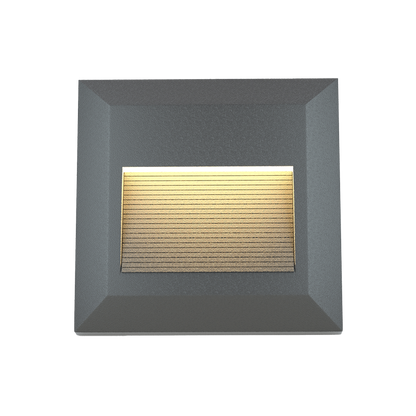 it-Lighting Salmon LED 2W 3CCT Outdoor Wall Lamp Anthracite CCT D:12.4cmx12.4cm (80201840)