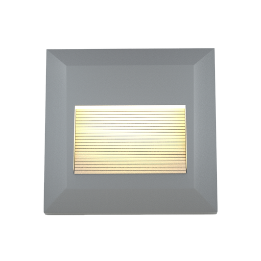 it-Lighting Salmon LED 2W 3CCT Outdoor Wall Lamp Grey D:12.4cmx12.4cm (80201830)