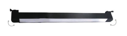 InLight Γραμμικό φωτιστικό LED 35W 3000K για μονοφασική ράγα σε μαύρη απόχρωση D:47,5cmX3,3cm (T02701-BL)
