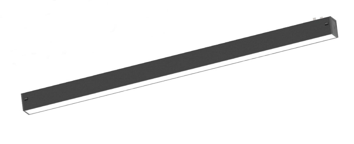 Inlight Γραμμικό Φωτιστικό LED 25W 3CCT 120° για μαγνητική Ράγα 220V σε μαύρη απόχρωση D: 54,5x3cm (TM20040)