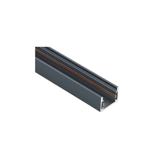 Inlight Mini μαγνητική ράγα σε μαύρη απόχρωση D:2m (TRM0010-Black)