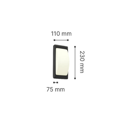 it-Lighting Wilson 2xG9 Outdoor Up-Down Wall Lamp White D:23cmx11cm (80202824)