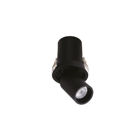 Inlight Downlight σποτ 10W 3CCT σε μαύρη απόχρωση (X00180B)