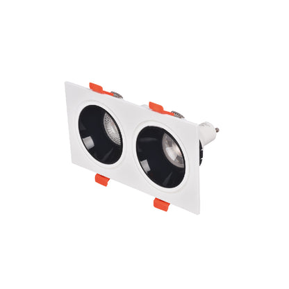 Inlight Downlight σποτ GU10 σε λευκή και μαύρη απόχρωση (X00330WB)