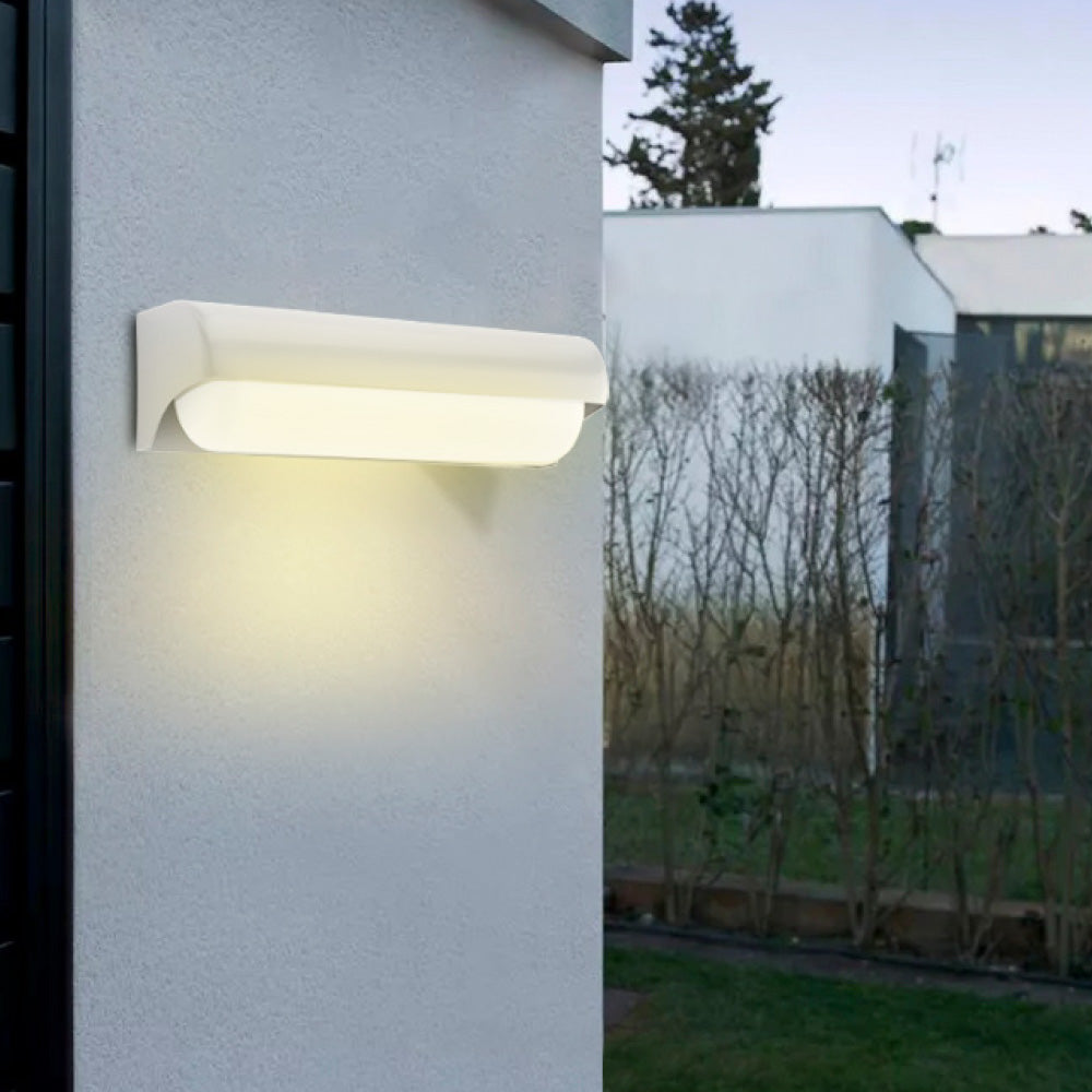 it-Lighting Erie LED 10W 3CCT Outdoor Wall Lamp Grey D:26,1cmx7cm (80203030)