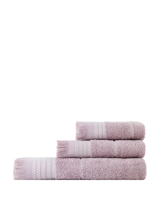 ΣΕΤ ΠΕΤΣΕΤΕΣ PLUSH DUSTY LILAC - NIMA HOME 34963