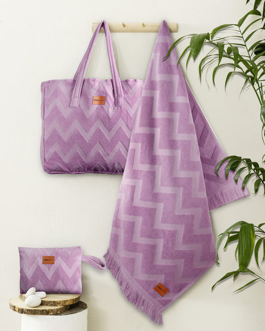 ΤΣΑΝΤΑ ΘΑΛΑΣΣΗΣ VIDA PURPLE 46X60 - NIMA HOME 36912
