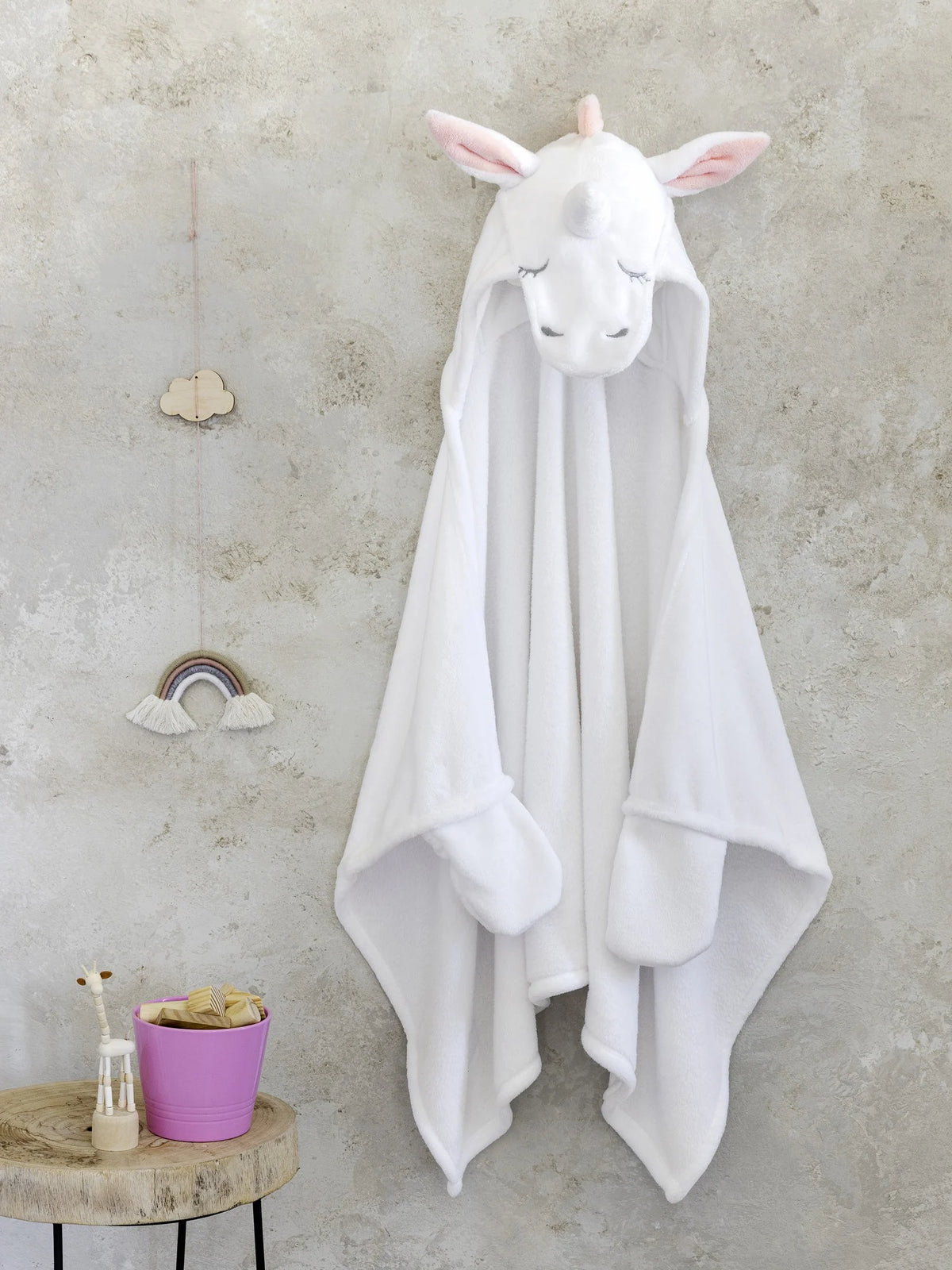 ΠΑΙΔΙΚΗ ΚΑΠΑ LICORNE ΜΕ ΚΟΥΚΟΥΛΑ - NIMA HOME 32387