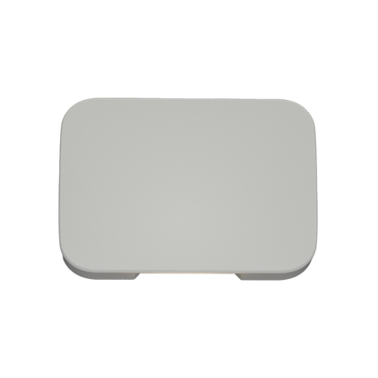 it-Lighting Silver LED 1W 3000K Outdoor Wall Lamp White D:5cmx7cm (80202420)