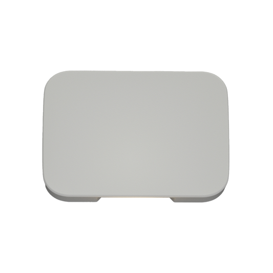 it-Lighting Silver LED 1W 3000K Outdoor Wall Lamp White D:5cmx7cm (80202420)