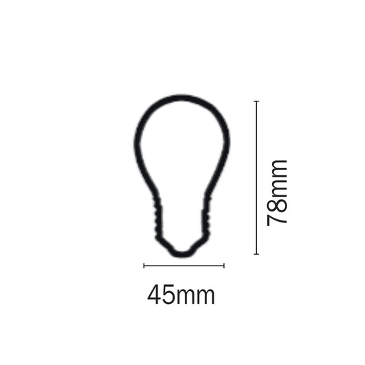 InLight E27 LED Filament G45 5watt Φυσικό Λευκό (7.27.05.13.2)