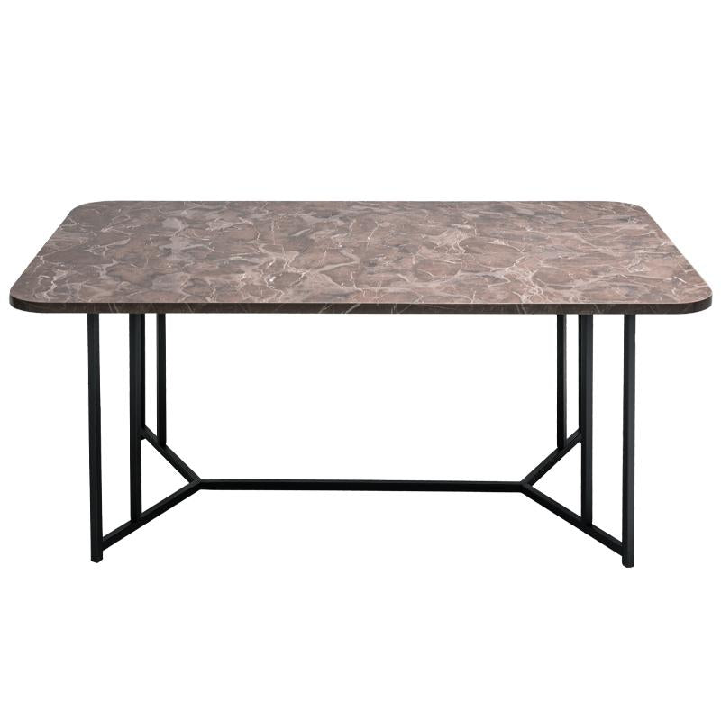 ΤΡΑΠΕΖΑΚΙ ΣΑΛΟΝΙΟΥ Fylliana Diamond GREY MARBLE 115x68x45εκ