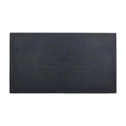 ΤΡΑΠΕΖΙ ΕΞΟΧΗΣ Fylliana Baltic ΑΝΘΡΑΚΙ ΧΡΩΜΑ 140x80x75εκ