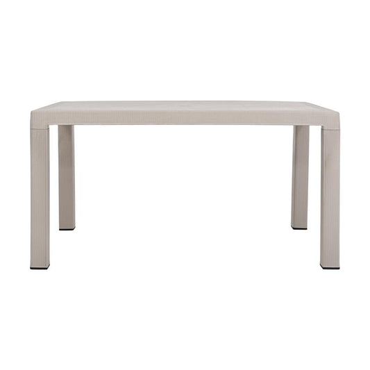 ΤΡΑΠΕΖΙ ΕΞΟΧΗΣ Fylliana Baltic ΜΠΕΖ ΧΡΩΜΑ 120x70x75εκ