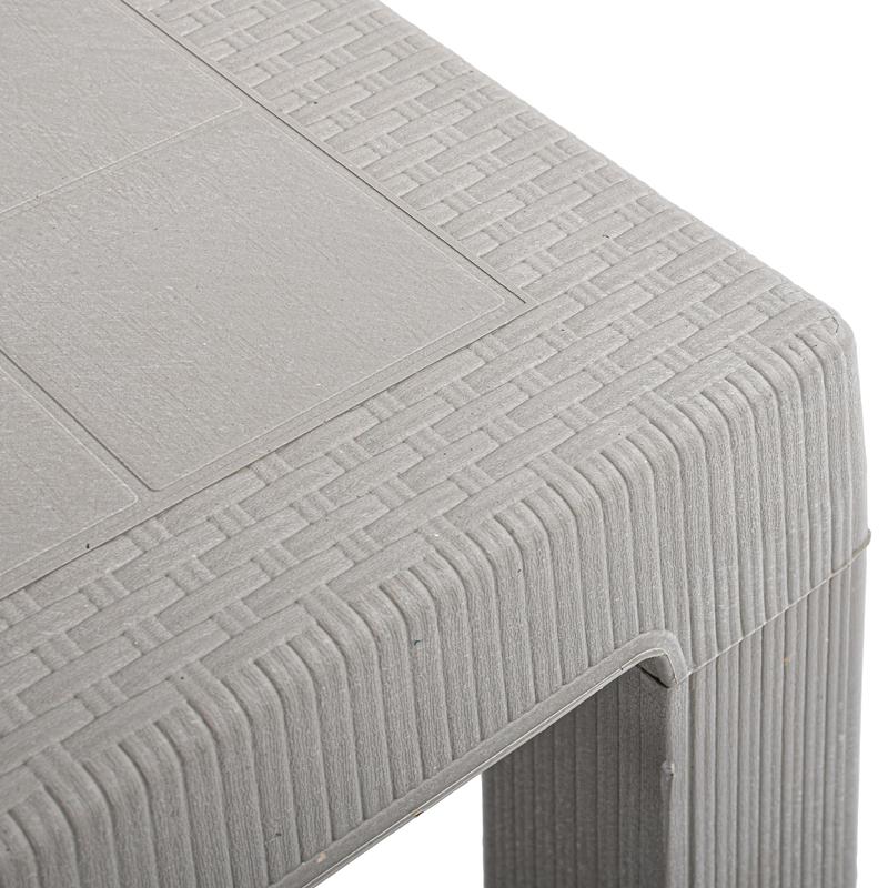 ΤΡΑΠΕΖΙ ΕΞΟΧΗΣ Fylliana Baltic ΜΠΕΖ ΧΡΩΜΑ 140x80x75εκ