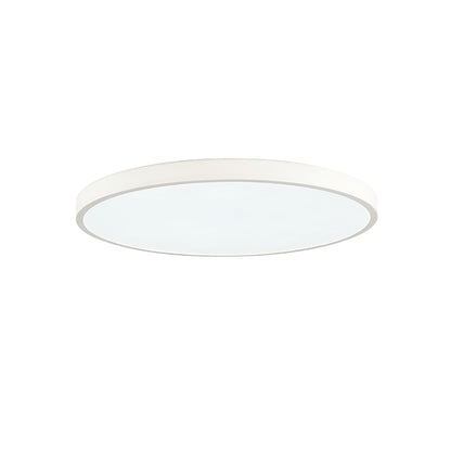 Inlight Πλαφονιέρα οροφής LED 18W 3CCT (by switch on base) σε λευκή απόχρωση D:23x2,5cm (42036-E-White)