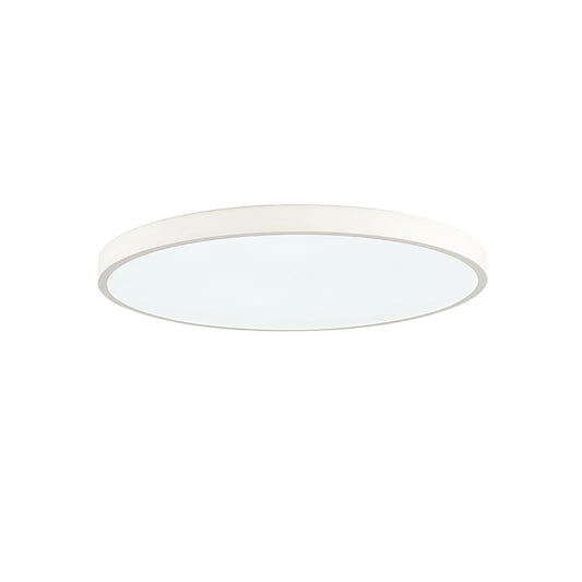 Inlight Πλαφονιέρα οροφής LED 24W 3CCT (by switch on base) σε λευκή απόχρωση D:30x2,5cm (42036-D-White)